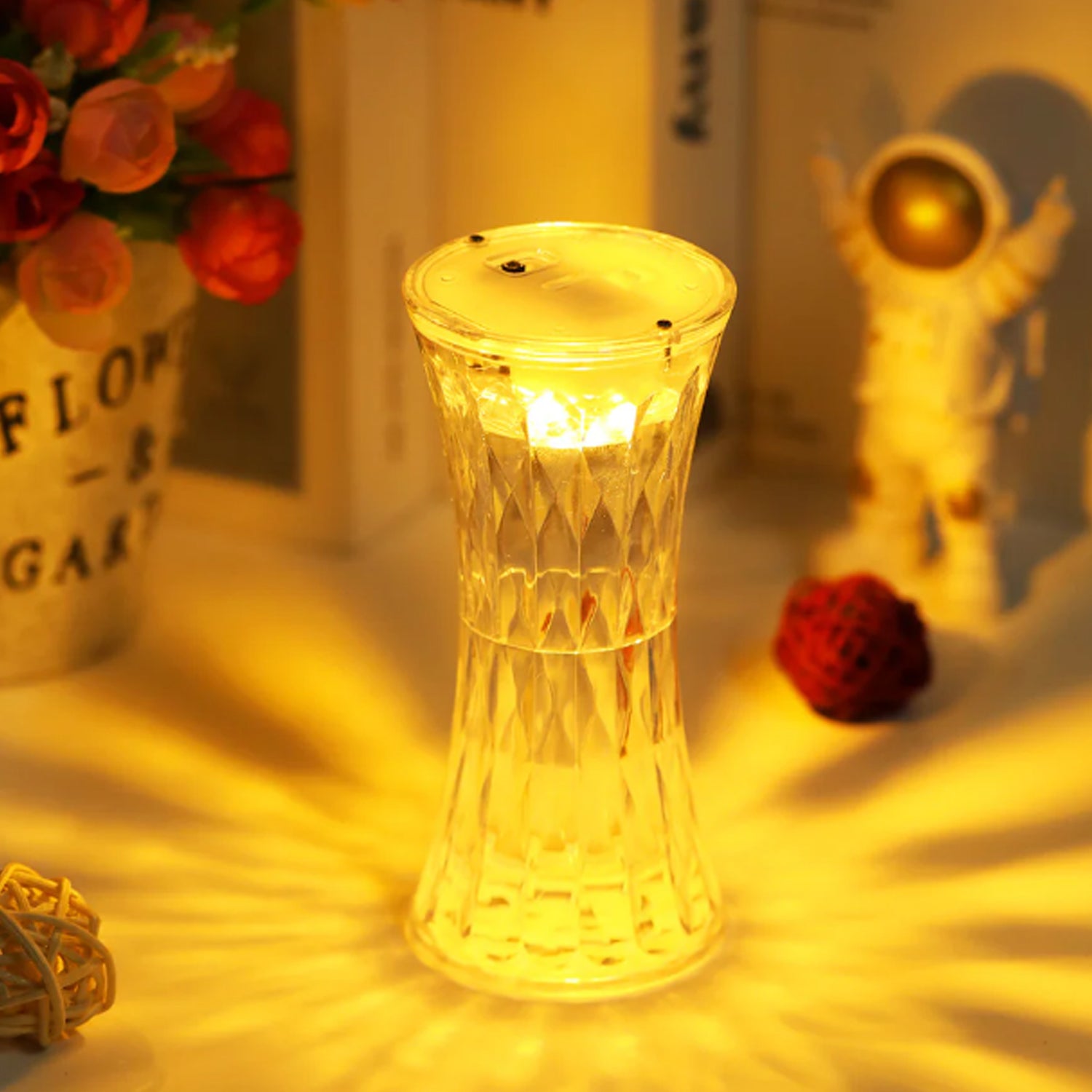 8440 Crystal Lamp, Universal Night Light, Soft Lighting, Eye Protection for Nursery, Study, Bedroom Transparent Crystal Table Soft Lighting Multipurpose for Hotel for Office for Children's Room (12Pc MOQ) 8440 Crystal Lamp, Universal Night Light, Soft Lighting, Eye Protection for Nursery, Study, Bedroom Transparent Crystal Table Soft Lighting Multipurpose for Hotel for Office for Children's Room (12Pc MOQ)